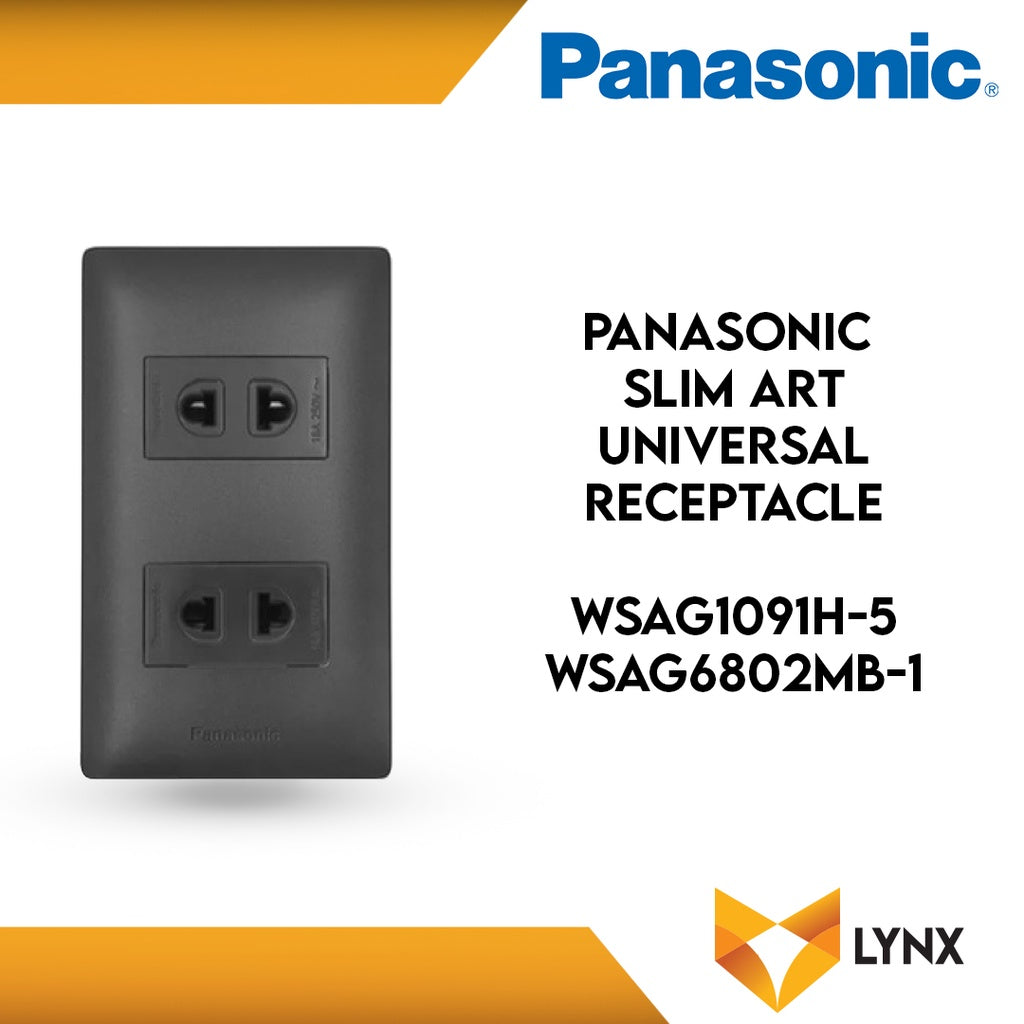 Panasonic Slim Art Universal Receptacle