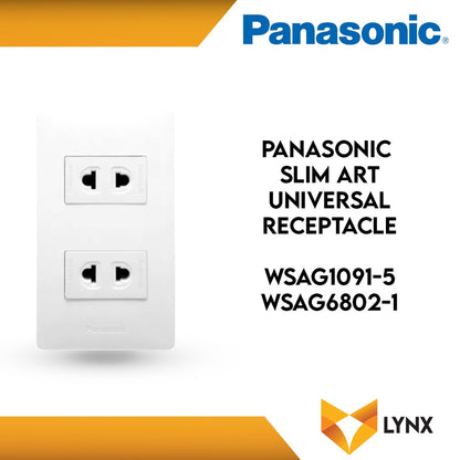 Panasonic Slim Art Universal Receptacle