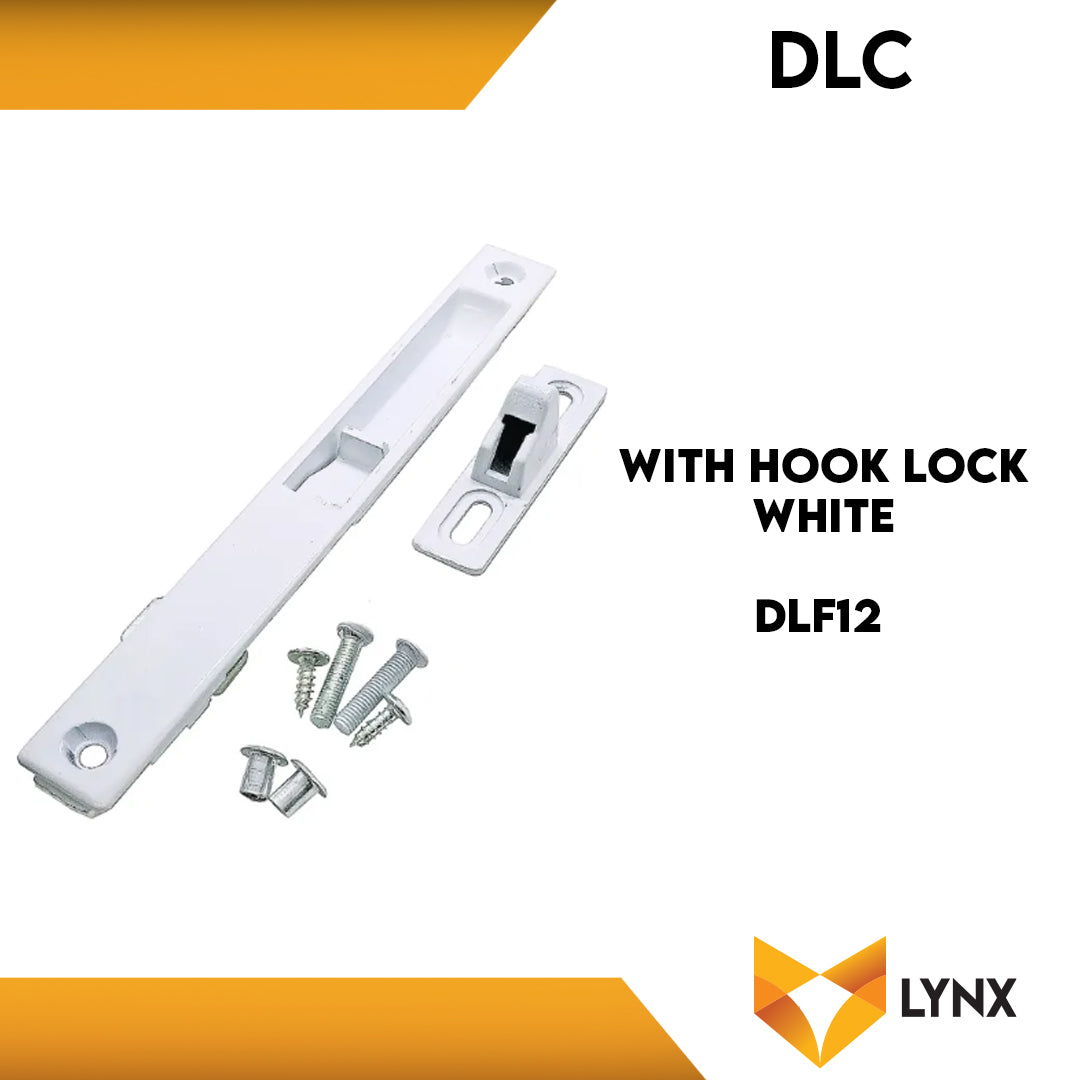 DLF12 WITH HOOK LOCK WHITE