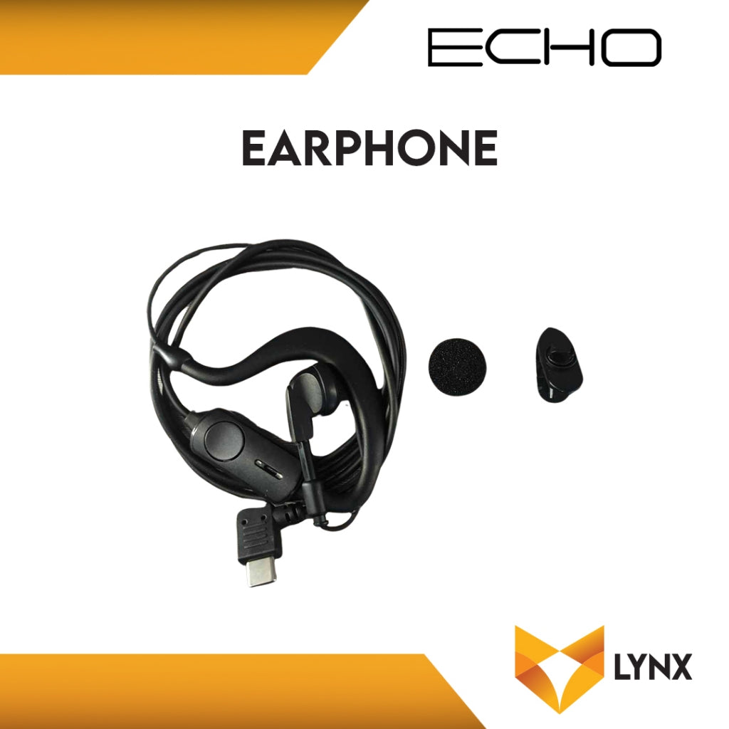 ECHO RADIO WALKIE TALKIE EARPHONE