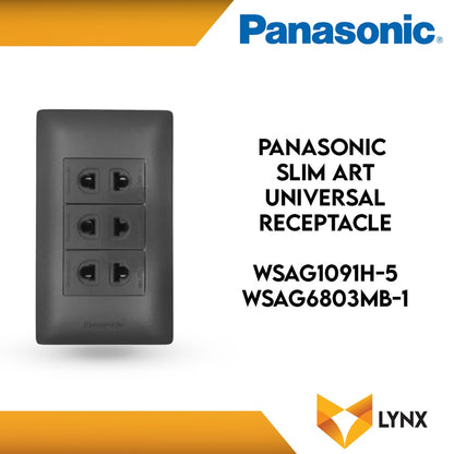 Panasonic Slim Art Universal Receptacles